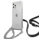 Чехол Guess для iPhone 12 Pro Max 4G Chain, прозрачный