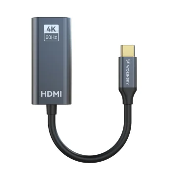 Wozinsky WACH-01 USB-C uz HDMI 4K 60Hz adapteris, melns