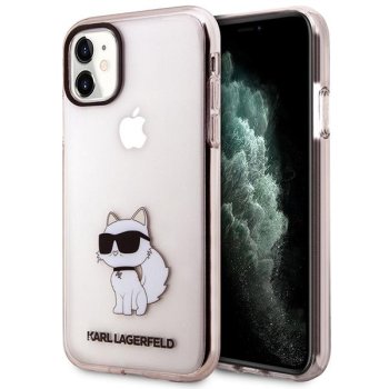 Karl Lagerfeld iPhone 11 / XR 6.1" vāciņš Choupette Rozā