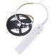 Cool White USB Battery Operated LED Light Strip with Motion Sensor, 1m