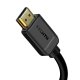 Baseus HDMI to HDMI 2.0 Video Cable 4K 60Hz 3D HDR 18Gbps, 2m, Black