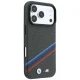 Чехол BMW M Quadrille Kevlar MagSafe для iPhone 18 Pro Max / 17 Pro Max, темно-серый