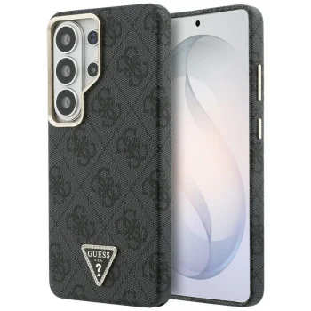 Guess 4G Triangle Logo MagSafe vāciņš Samsung Galaxy S26 Ultra, melns