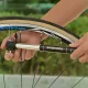 Rockbros JG-1040B kompakts velosipēda sūknis, melns