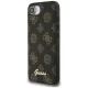 Guess Peony Script Logo MagSafe vāciņš iPhone 16e, melns