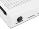 Безмешковый пылесос для маникюра с фильтром, 80W, белый, BQ-858-8