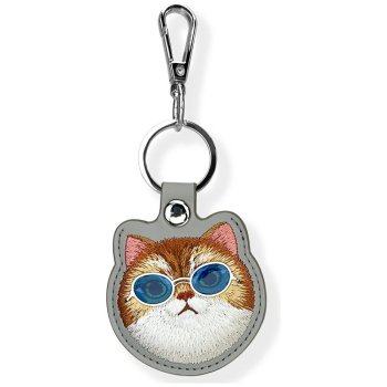 Nimmy Glasses Cool Cat izsekošanas ierīces maciņš Pelēks
