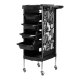 Gabbiano X11-9 Hairdressing Trolley Black