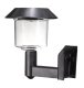 Garden Outdoor Night Wall LED Lamp with Solar Battery