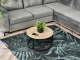 Apaļš kafijas galdiņš loft stilā 60 cm ModernHome