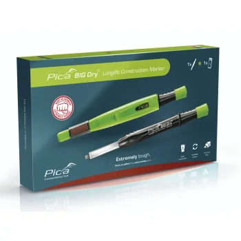 Celtniecības marķiera komplekts Pica BIG-Dry Promo Pack ar uzpildēm