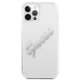 Guess iPhone 12 Pro Max Case Vintage Script, Transparent