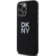 Чехол DKNY для iPhone 15 Pro Max Liquid Silicone Metal Logo, черный