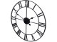 Liels Stilīgs Sienas Pulkstenis ar Romiešu Cipariem, 60cm | Large Stylish Wall Clock with Roman Numerals
