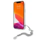 Guess iPhone 13 mini vāciņš Peony Chain Collection, sudraba