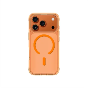AmazingThing Minimal Mag vāciņš priekš iPhone 17 Pro Max (MagSafe), oranžs