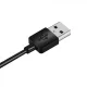 Magnētiskais USB-A lādētājs Garmin viedpulksteņiem Melns