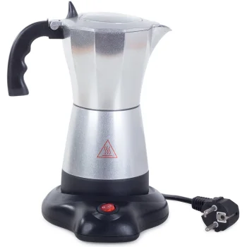 Ariete Elektriskais Kafijas Automāts Espresso Moka 300ml, sudrabs | Electric Coffee Maker