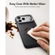 Чехол ESR Leather Kickstand MagSafe для iPhone 18 Pro Max / 17 Pro Max, черный