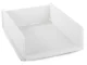 Foldable Document and Binder Organizer, White
