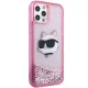 Чехол Karl Lagerfeld для iPhone 12 / 12 Pro KLHCP12MLNCHCP Розовый