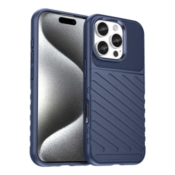 Чехол Thunder Case для iPhone 16 Pro Max, синий