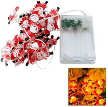 Ziemassvētku Apgaismojums Santa Claus | Christmas Lights