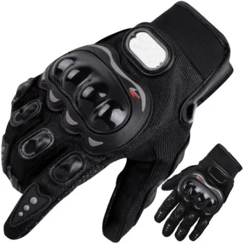 Мотоциклетные перчатки Trizand 00022632 XL, черные