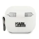 Karl Lagerfeld AirPods 3 Case Silicone Choupette, White