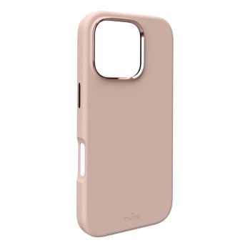 Puro Icon Mag Pro MagSafe silikona maciņš iPhone 16 Max - bēšs | Silicone Phone Case Cover Beige