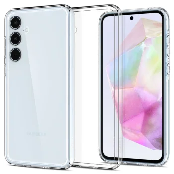 Samsung Galaxy A35 ( SM-A356E/DS ) Spigen Ultra Hybrid Case Cover, Crystal Clear