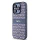 DKNY iPhone 15 Pro vāciņš Mono Stripe & Metal Logo, zils