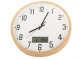 Sienas pulkstenis liels kluss 30cm apaļš rādītājs datums temperatūra sekundes | Wall clock large silent round...