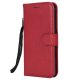 Apple iPhone 5 / 5s / SE Wallet Leather Stand Case Cover, Red | Telefona Maciņš Vāciņš Apvalks Grāmatiņa