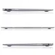 Tech-Protect MacBook Air 13\" M2 / M3 (2022-2024) vāciņš SmartShell, caurspīdīgs