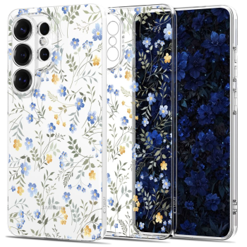 Tech-Protect FlexAir Case for Samsung Galaxy S26 Ultra, Colorful Flowers