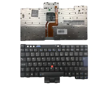 Клавиатура Lenovo для IBM ThinkPad X60 / X61 серии, черная (US)