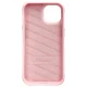 Чехол Nimmy Glasses Cool Cat для iPhone 15 — розовый
