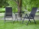 Садовый стол складной MultiGarden со стеклянной столешницей 60x60 см,...