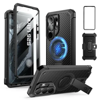 Supcase Unicorn Beetle Pro Mag MagSafe vāciņš Samsung Galaxy S26 Ultra, melns