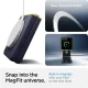 Spigen Nano Pop MagSafe vāciņš Samsung Galaxy Z Flip 7, Navy Blue/Yellow