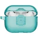Чехол для наушников Uniq Glase Pro Lock Case для AirPods Pro 3, бирюзовый