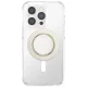 Popsockets Round Luxe Coconut Creme Enamel MagSafe Holder and Phone Stand