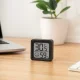 Digitālais istabas termometrs ar higrometru AG355D, melns