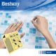 BESTWAY 62091 Ūdensizturīgu pašlīmējošo baseinu remonta ielāpu komplekts (vinila pārklājumiem), 10 gab. l...