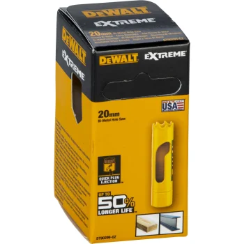 Биметаллическая коронка DeWalt DT90299-QZ 20 мм