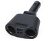 Car Cigarette Lighter Splitter and Charger with 2 USB Ports and Fast Charging