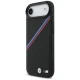 BMW iPhone 17 Air чехол M Tricolor Metal Logo MagSafe, черный