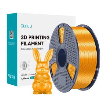 Филамент для 3D-принтера Sunlu PLA+ Silk, латунь