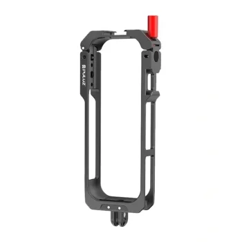 Puluz metāla aizsargkorpuss kamerai Insta360 X5 (PU759B), melns